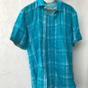Bugatchi Short Sleeve Button Down